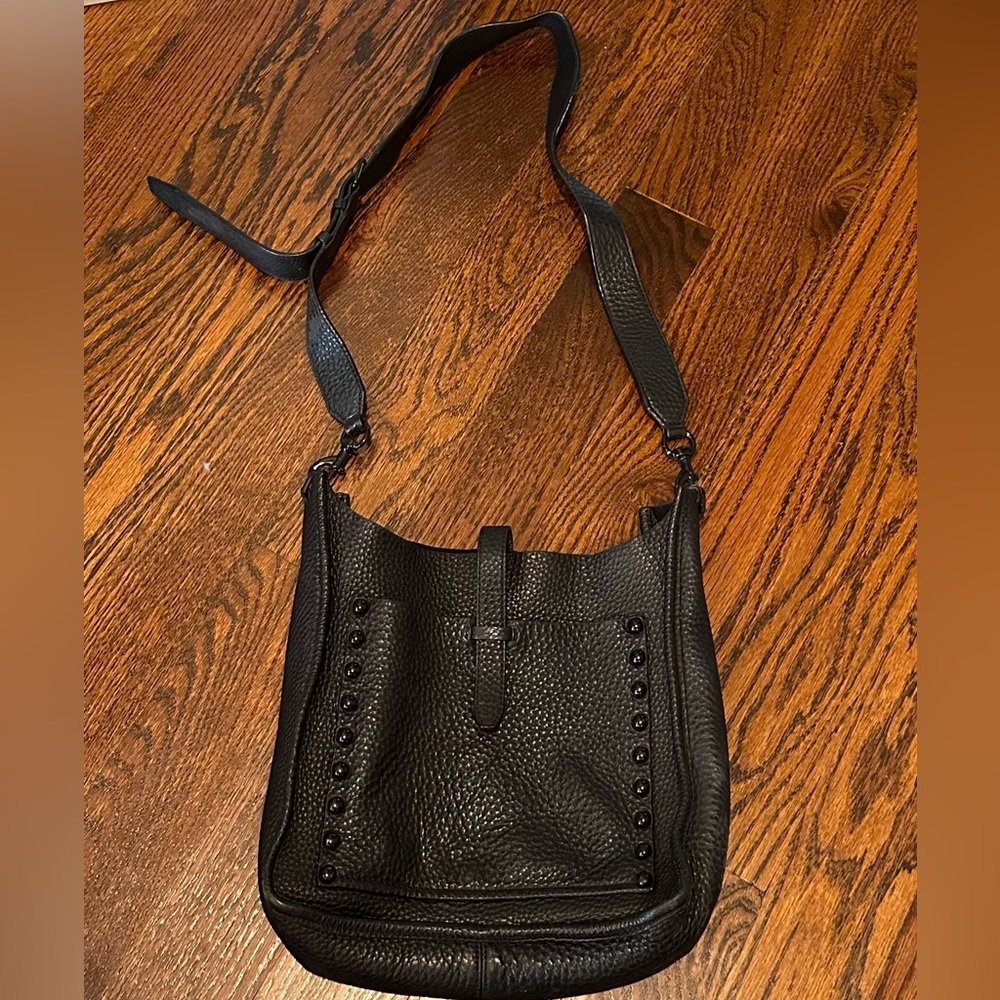 Rebecca Minkoff Black Leather Crossbody Bag